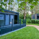 Glamping pods at Nurseries Caravan Park, near York