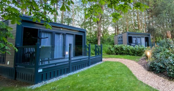 Glamping pods at Nurseries Caravan Park, near York