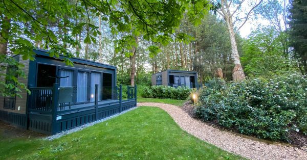 Glamping pods at Nurseries Caravan Park, near York